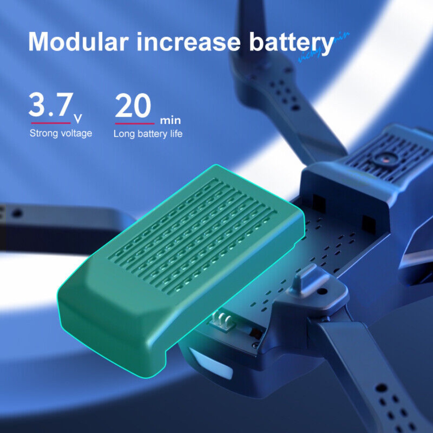 4DRC V13 RC Drone 6K HD Dual Camera WiFi FPV Foldable Quadcopter Camera Drone ,2 Battery.Logistics Is Randomly Sent By UPS,USPS,FEDEX - Image 7