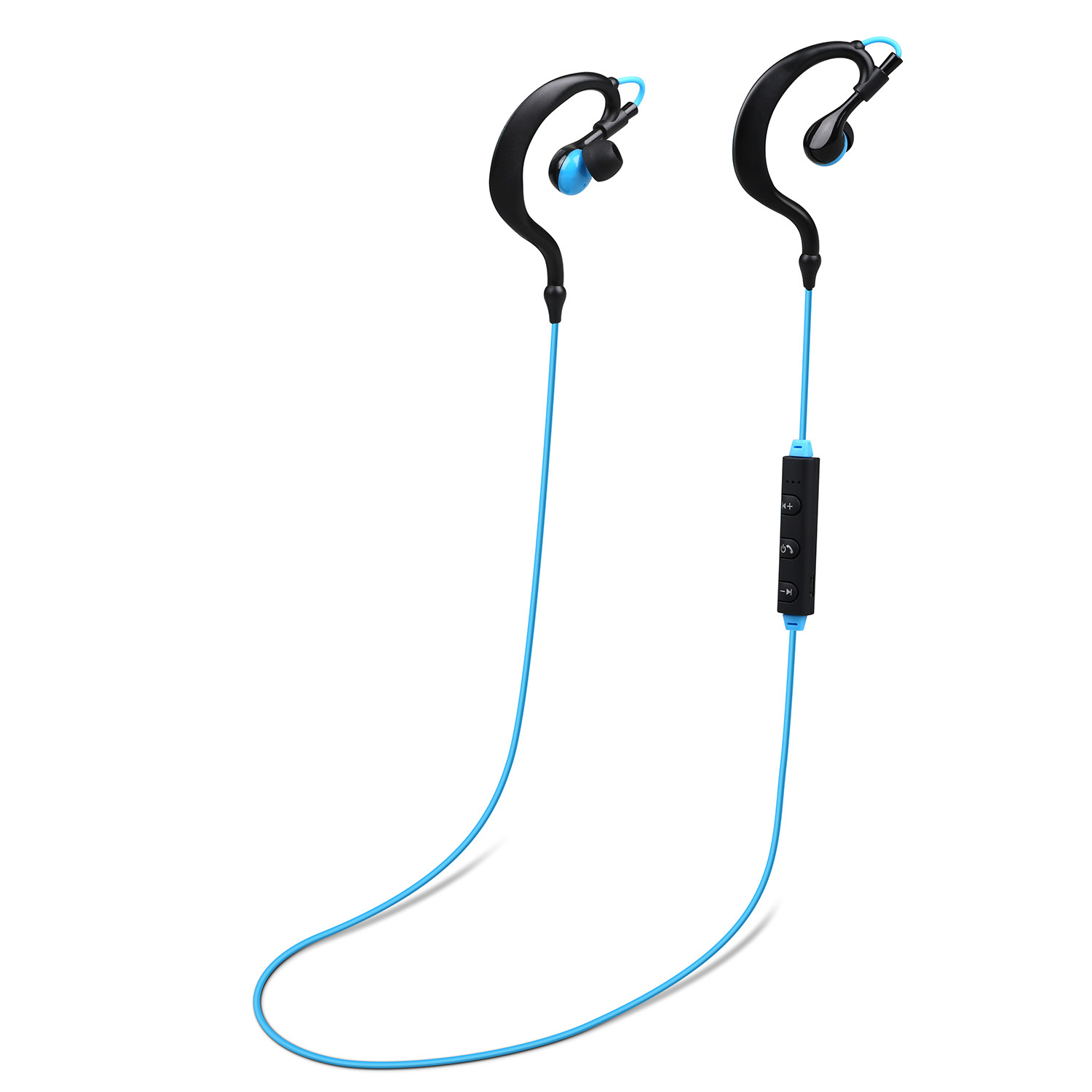 Wireless Headsets V4.1 Sport In-Ear Stereo Headphones Sweat-proof Neckband Earbuds With Mic Deep Bass HiFi Earphones For Running Hiking Travel - Image 2