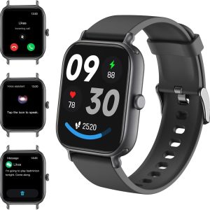 2.0 Inch HD - Fashion Smartwatch Bluetooth Talking, IP68 Showerproof Mental Health Tracker, Anxiety Relief Fitness Tracker