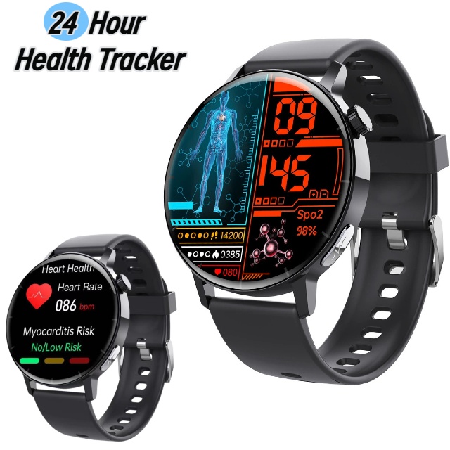 1.41-inch Health Smartwatch Fitness Tracker And Heart Rate-blood Oxygen-blood Pressure-sleep Monitor - Image 4