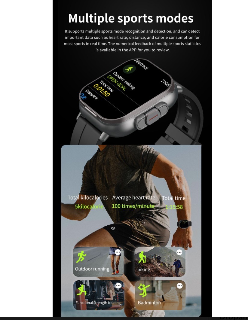 A70 Smart Watch - Image 3