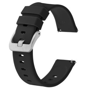 Smartwatch Accessories,Silicone Watch Bands, Slim Watch Straps With Quick Release, 22mm