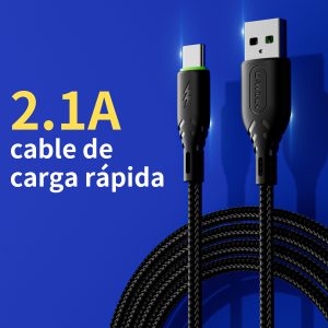 L201 USB-C Cable 2.1A 1M Black USB 3.0 UWINN