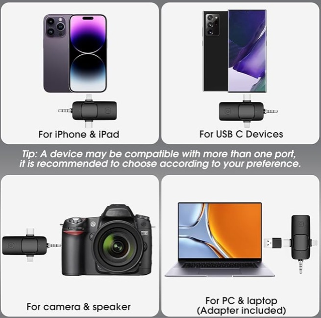 Mini Wireless Streaming Microphone - Image 4