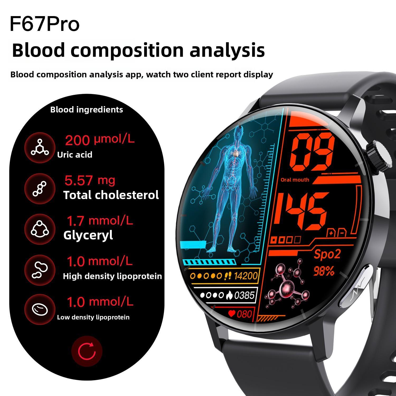 1.41-inch Health Smartwatch Fitness Tracker And Heart Rate-blood Oxygen-blood Pressure-sleep Monitor - Image 8