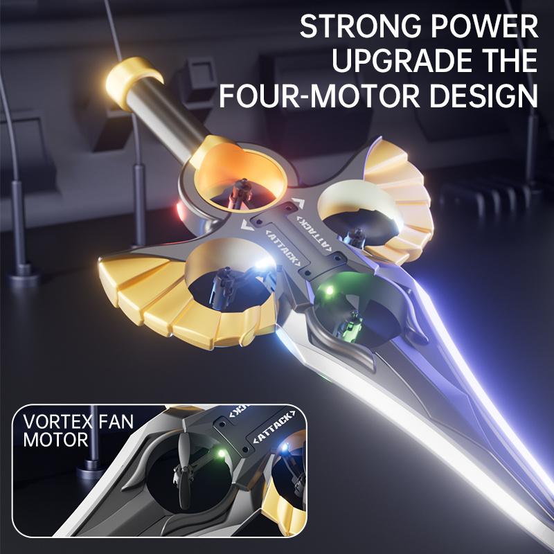Drone Sword-flying Gesture Remote Control Flying Sword, Children's Gesture-sensing Aircraft, Toy For Boys, Entertainment, Birthday Gift - Image 8