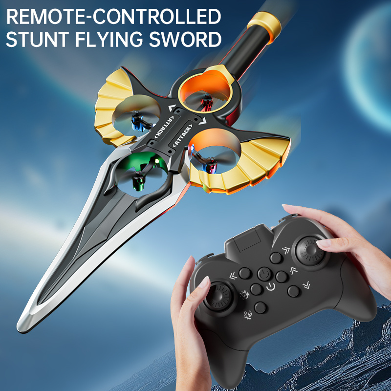 Drone Sword-flying Gesture Remote Control Flying Sword, Children's Gesture-sensing Aircraft, Toy For Boys, Entertainment, Birthday Gift - Image 6