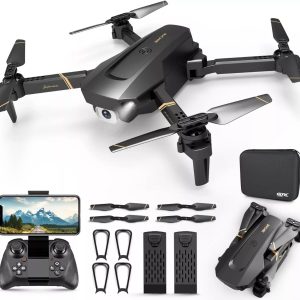 4DRC V4 Foldable Mini Drone With Camera 4K 1080P HD Drone ,3 Batteries,Drones For Adults Kids,Remote-controlled Quadcopter,Logistics Is Randomly Sent By UPS,USPS,