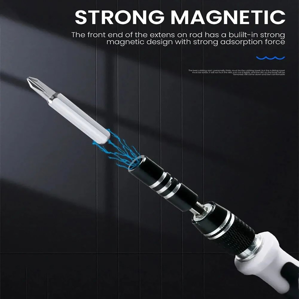 115 In 1 Precision Screwdriver Set, Super Durable Mini Professional Magnetic Repair Tool Kit, Small Screwdriver For Phone, Computer, Watch, Laptop, Macbook, Eyeglass, Electronic - Image 6